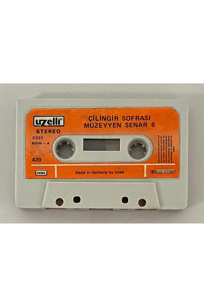 Plakevi İzmir Müzeyyen Senar 6 Locksmith Table Is Only a Cassette, There Is No Cardboard (Original Period Uzelli Printing Cassette)