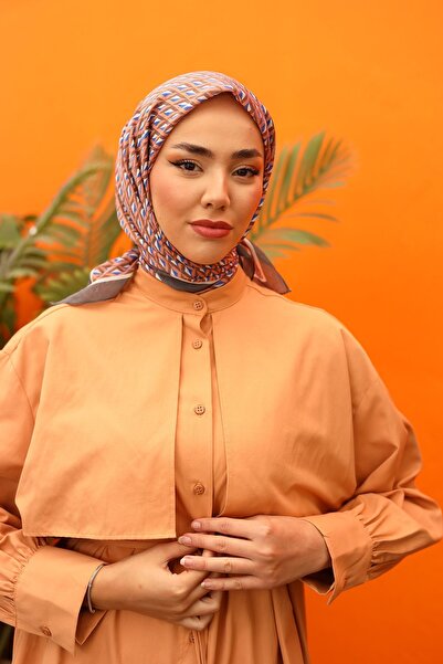 Silk Home 90 X 90 Olinda Scarf 48002- 013456