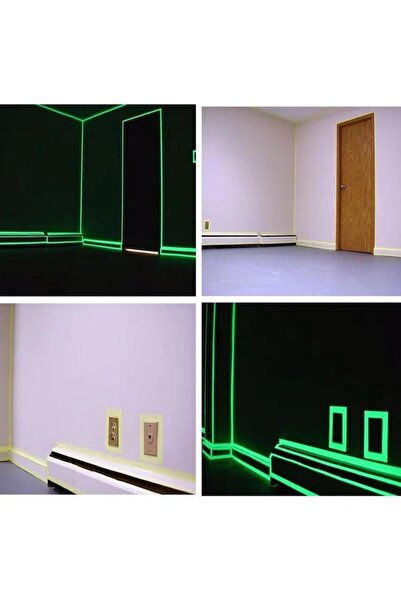 3B Trend Karanlıkta Işık Veren Fosforlu Şerit Bant 3 Metre
