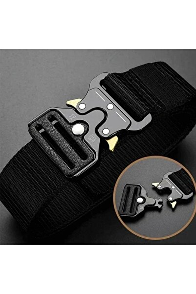 TAKTİK Siyah Tactical Palaska Kemer kemer kolay açılır
