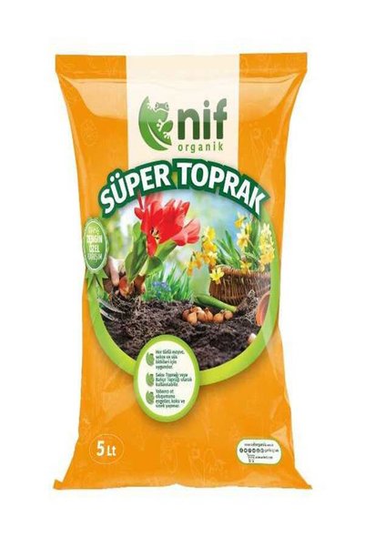 ARAZİ TARIM doğal organik süper toprak 5 lt