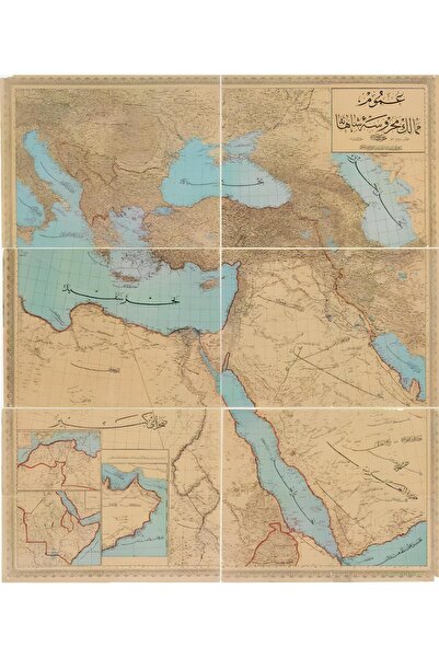 Boyut osmanlı haritası