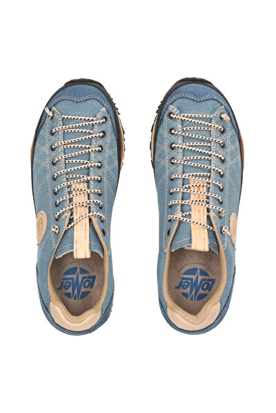 Lomer Italy Bio Naturale Canvas Vibram Full Çarşaklı Kadın Ayakkabı Jeans Mavi