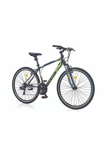 Genel Markalar Trıvor 5.1 700c 18k Gri/yeşil Bisiklet