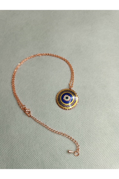 duruaccessories Bakır Kolye, Saf Bakır Usta İşi El Yapımı Şık Tasarım, ( Nazar Boncuğu )