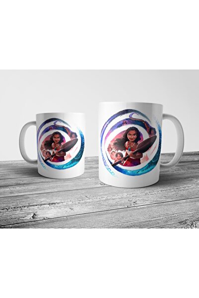 Pixxa Moana 2 Temalı Kupa Bardak Model 4
