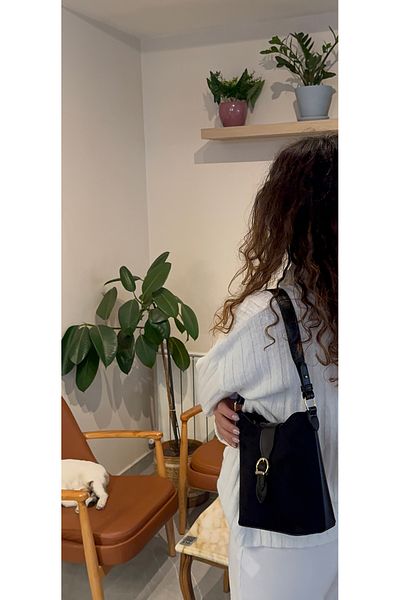 Boutiquehaki Geantă de mână și de umăr Bona cu două suprafețe