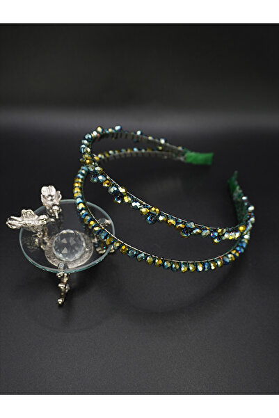 gelinmz Coroană de mireasă și accesoriu de păr pentru nuntă și logodnă, cu pi...