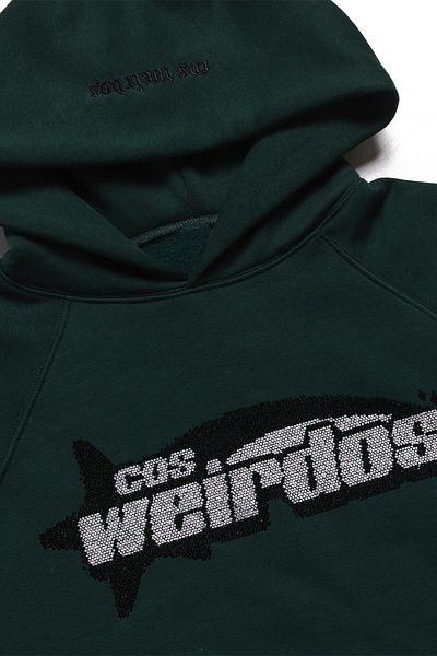 Cos Weirdos Rhinestone Stone Nefty Sweatshirt Hoodie