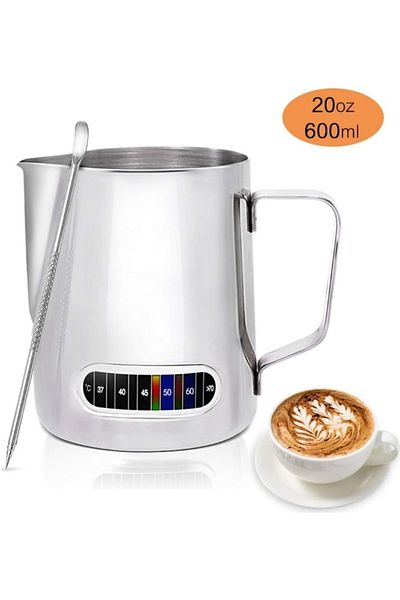 Taimi Espresso Milk Frothing Pitcher With Thermometer600ML