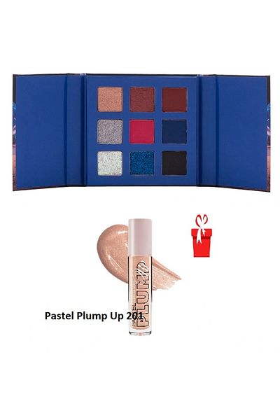 beaulis Fun Wonderlust - 9-Piece Colorful Eyeshadow Palette Eye Shadow Set