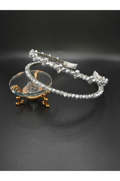 gelinmz Κομψή και κομψή νυφική τιάρα και αξεσουάρ μαλλιών για γάμο και αρραβώ...