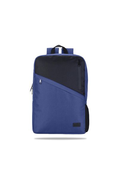 Mila Classone 15.60 بوصة W301- سلسلة HP، ASUS، Monster، Macbook، Mac Air متوافق، كمبيوتر محمول، حقيبة ظهر - أزرق داكن
