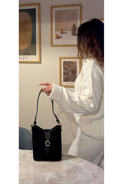 Boutiquehaki Geantă de mână și de umăr Bona cu două suprafețe