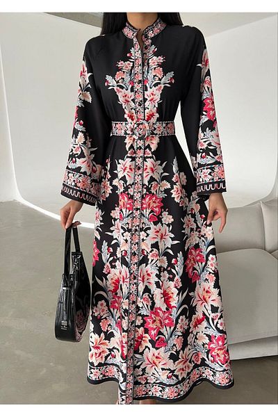 suphias Atlas Fabric Dress