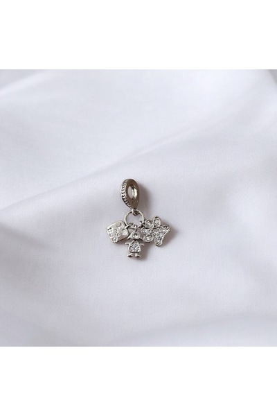 Butik ÇELİK İTALYAN BİLEKLİK CHARMI