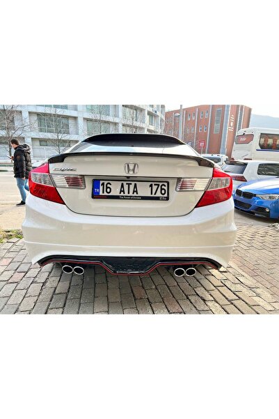 yücelotoaksesuar Honda Civic Fb7 Custom Yan Marşpiyel ve Honda Civic Fb7 Cust...
