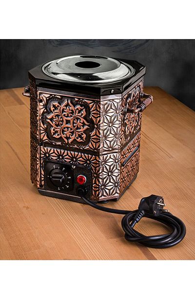 Ürünpazarı Nostalgic Electric Copper Tea Samovar-Without Teapot