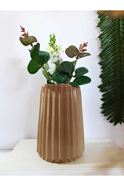 E.M.S AVM Color Striped Large Size Paper Bag - Bohemian Long Striped Vase Con...