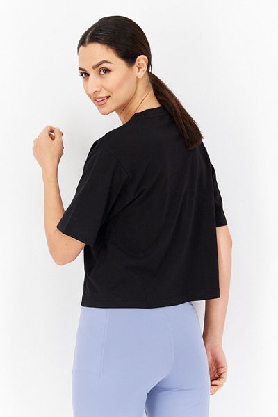 Puma Women Sportswear Fit Short Sleeves Training T-Shirt, Black