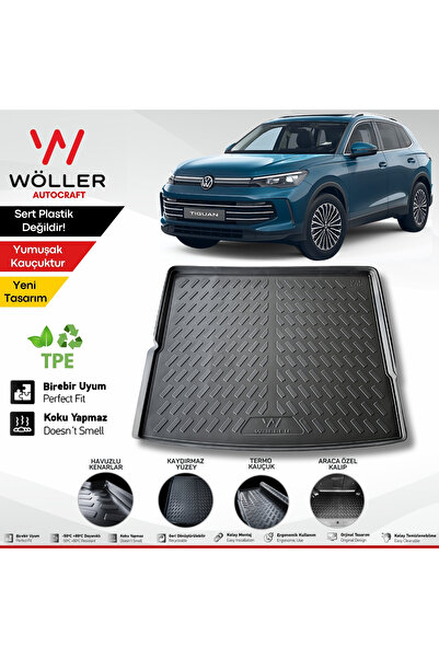 wöller Volkswagen Tiguan Bagaj Havuzu 2024 Sonrası 3D Wöller Ultraflex Esnek