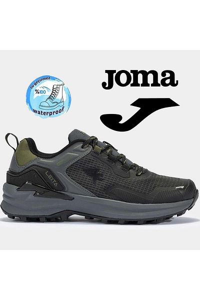 Kocamanlar Ayakkabı Joma Leita Aislatex ®   Men's Sneakers - Waterproof, for Trail Trekking Hiking, Black