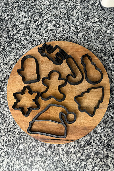 To Design Lab Yılbaşı Temalı Kurabiye Kalıpları 8'li set