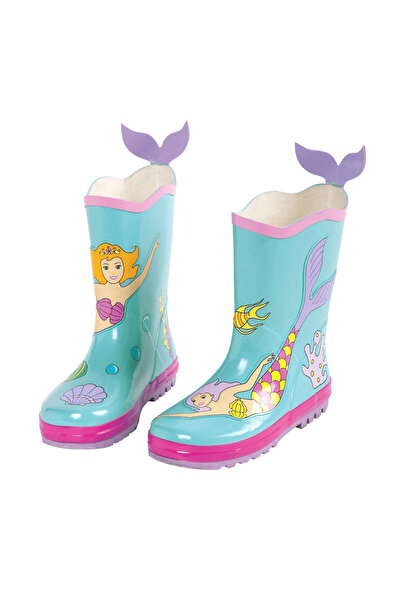 kidorable Deniz Kızı Çocuk Yağmur Çizmesi