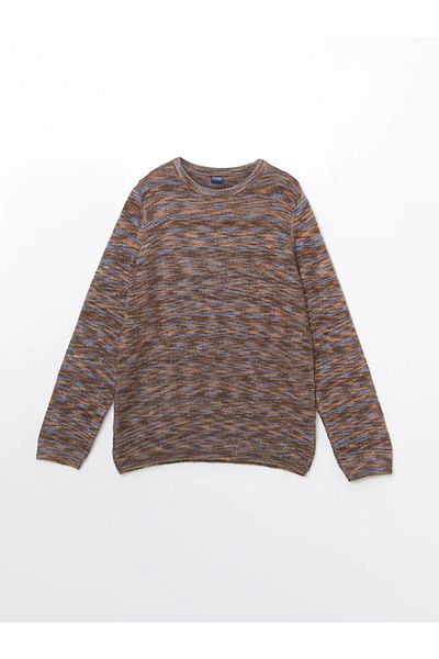 LC Waikiki Pulover pentru băiat LCW Kids Blue Crew Deck