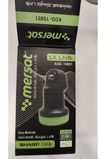 MERSAT Sharp Chip Universal Single  Lnb Full HD 1080 0,1 db