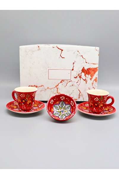 janset home shop Kutahya Handmade Tile Coffee Cup and Catering Bowl