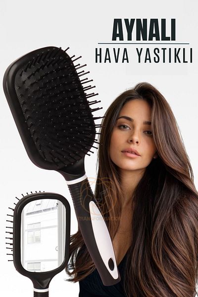 Transformacion Ergonomic Comb 721082   - Mirrored and Air Cushioned