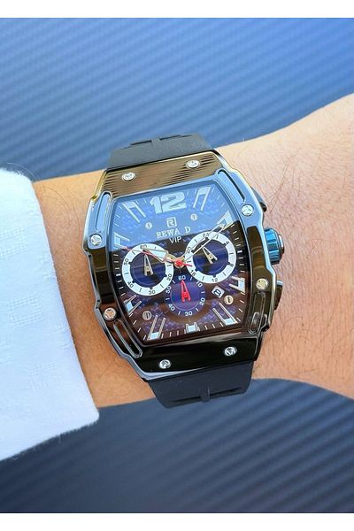 Reward A 145041   Black Silicone Cord Men's Wrist Watch