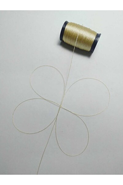 Eskişehir hobi sanat Μπεζ κορδόνι Tasbih - 0,2 mm, 60 μέτρα