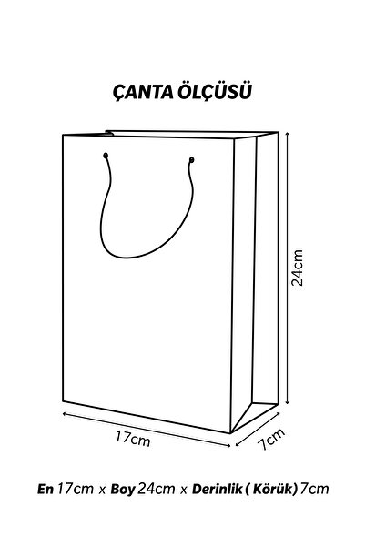 Genel Markalar Karton Çanta 5’li Love Yeni Yıl Kutlama Sevgililer Günü Özel Günler Aşk Sevgiliye Hediye Poşeti