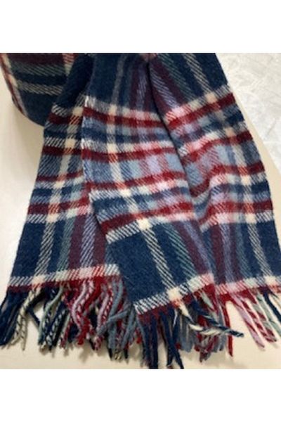 Selin Gençev Home && Pătură Scotch din Lână Pură 100% Pătură unică din Lână Scotch - 100% Lână Pură - Lână