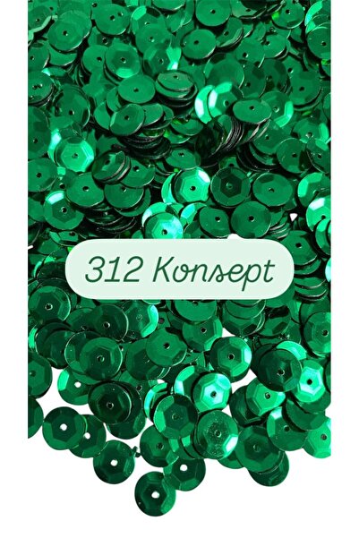 312 KONSEPT Zümrüt Yeșili, cutie de 20 de grame - Baget, Plexi, Scriere, Dant...