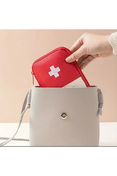 CEDAN Portable Medicine Bag For Travel - Medical Emergency Bag, Aid Bag Empty