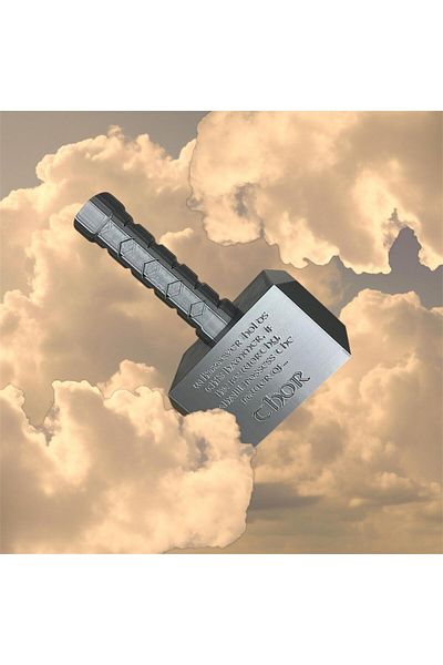 MYA DESİGN JEWERLY 3D Thor Hammer 25 cm Gift Object