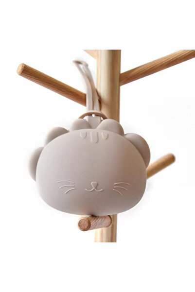 The Cloudish Shop صندوق تخزين اللهاية من السيليكون باللون البيج - ملحق محمول ...