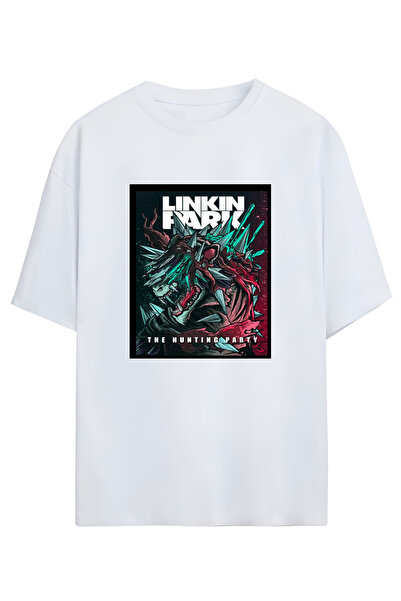 MAGORS LINKIN PARK - LOVAČKA ZABAVA Unisex Oversize kroj Pamuk lu Pamučni dže...