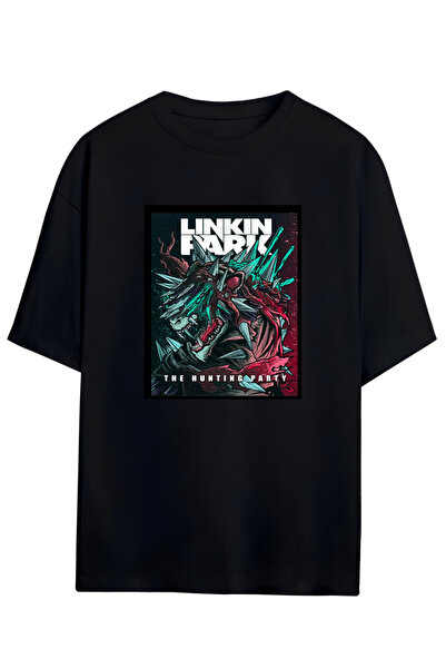 MAGORS LINKIN PARK - LOVAČKA ZABAVA Unisex Oversize kroj Pamuk lu Pamučni dže...
