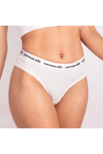 MODA Carnavale Krem Renk Brazilian Külot