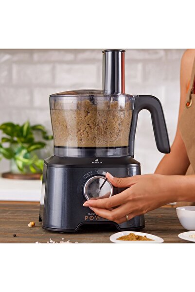 Karaca 4 Bıçaklı Mastermaid Power Max 10 in 1 Mutfak Robotu