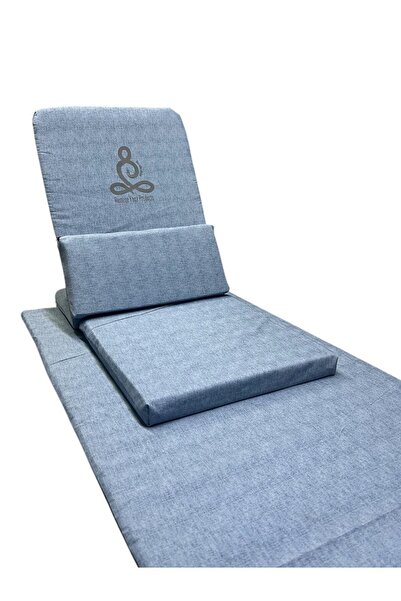 REMEGE Backjack 3XL - Стілець для йоги та медитації з підставкою, тканинний килимок 60x180, стілець для дихання та килимок для підлоги