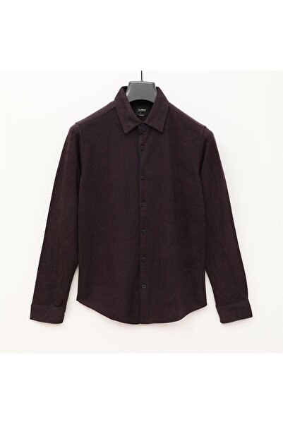 Dio Rise ERKEK Uzun Kol İnce Gömlek - DJG-1003 - Lacivert