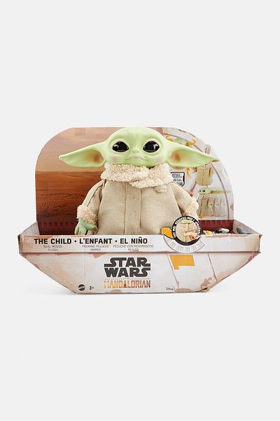 Star Wars The Mandalorian The Child Real Moves Plush, Sage Green