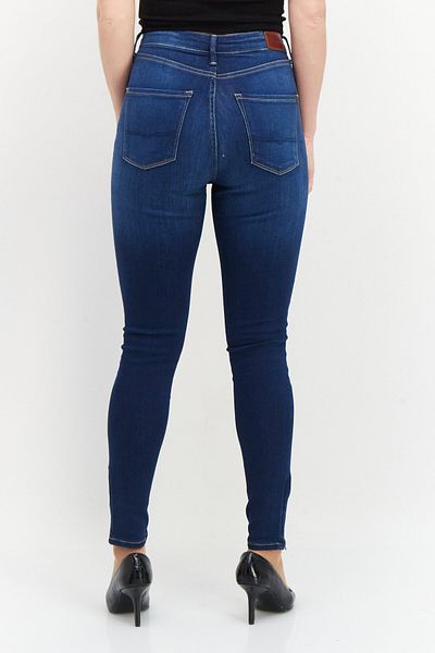 Pepe Jeans بنطلون جينز نسائي ضيق قابل للتمدد، لون أزرق