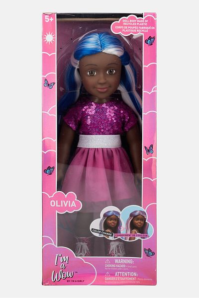 I'm A Girly Im A Wow Olivia The Ballerina Doll, Pink Combo