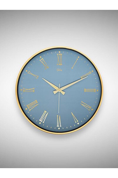 Galaxy 717-A-2 Series Classic Numeral Metal Look Silent Flowing Modern Wall C...